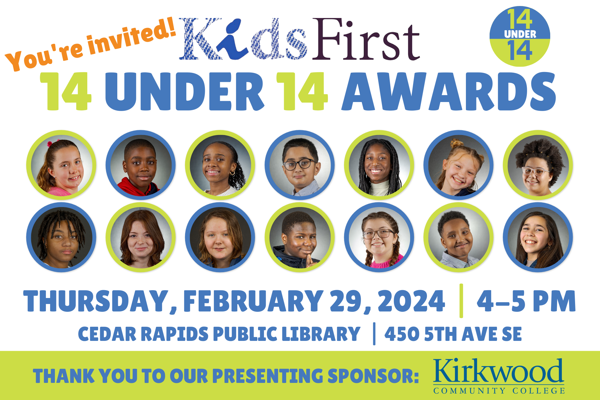 14 Under 14: Showcasing Tomorrow's Changemakers Today
