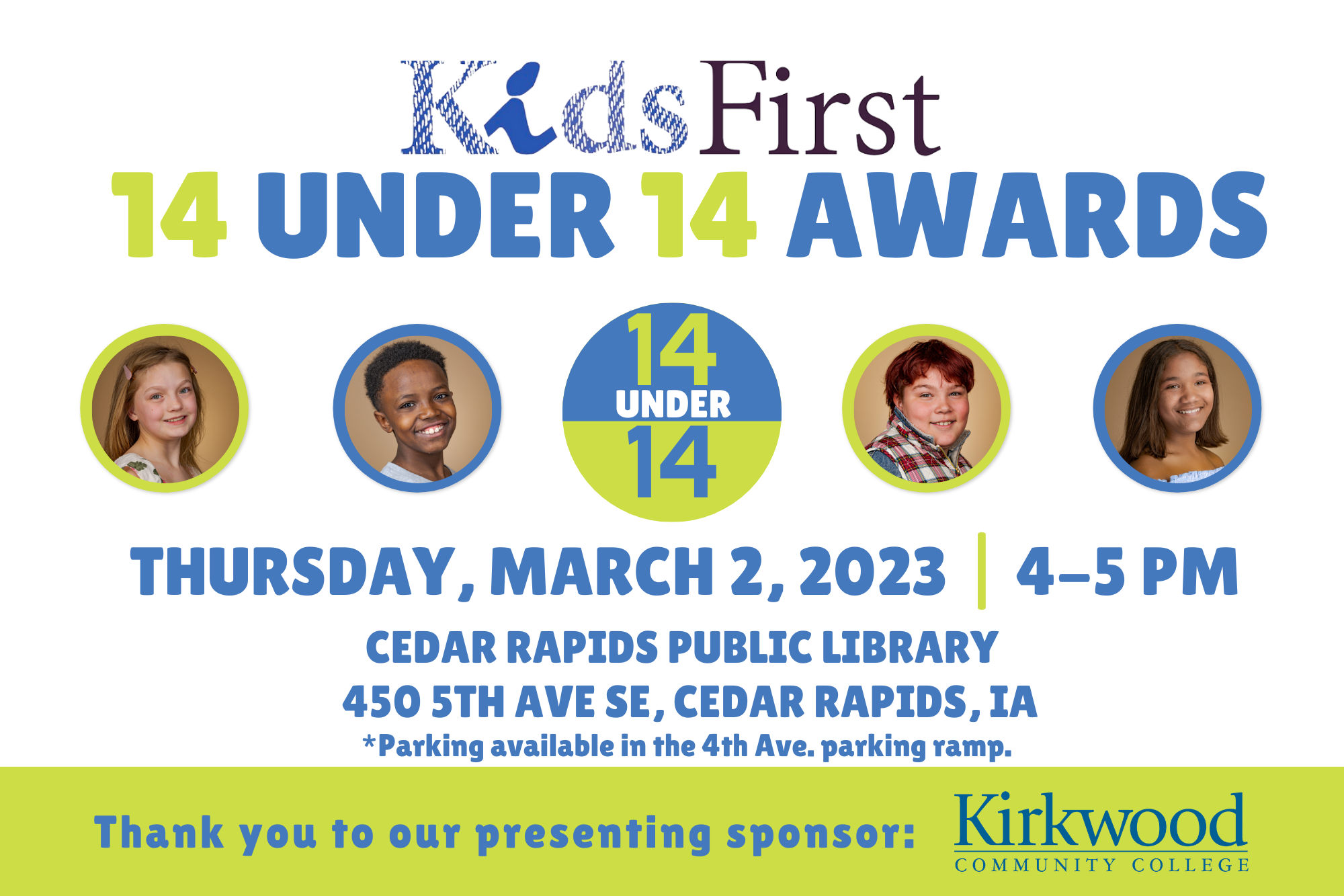 The 14 Under 14 Awards are back!