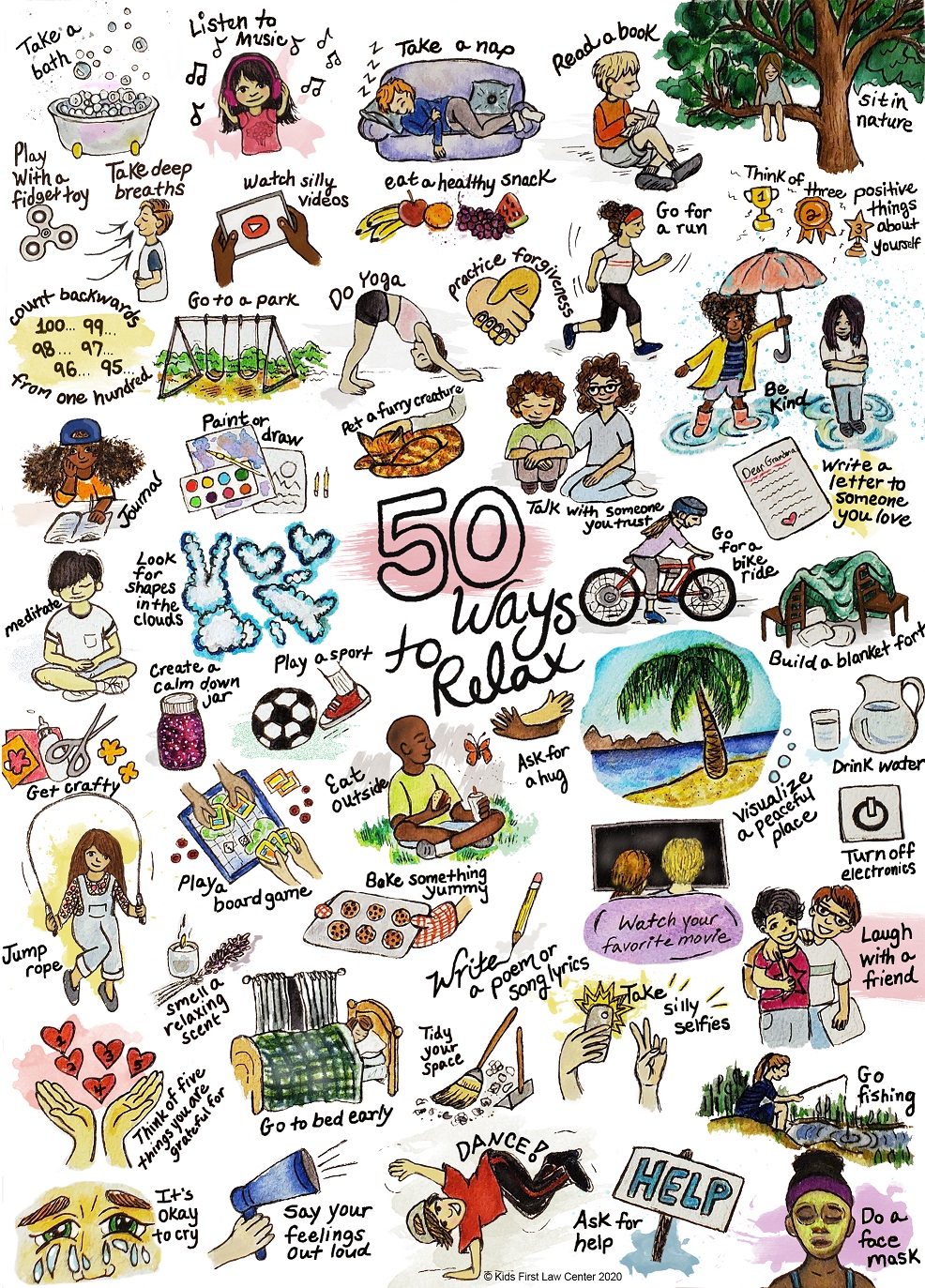 50 Ways to Relax