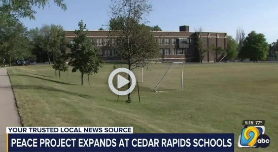 WATCH: Youth Peace Project expands at Cedar Rapids Schools [KCRG]