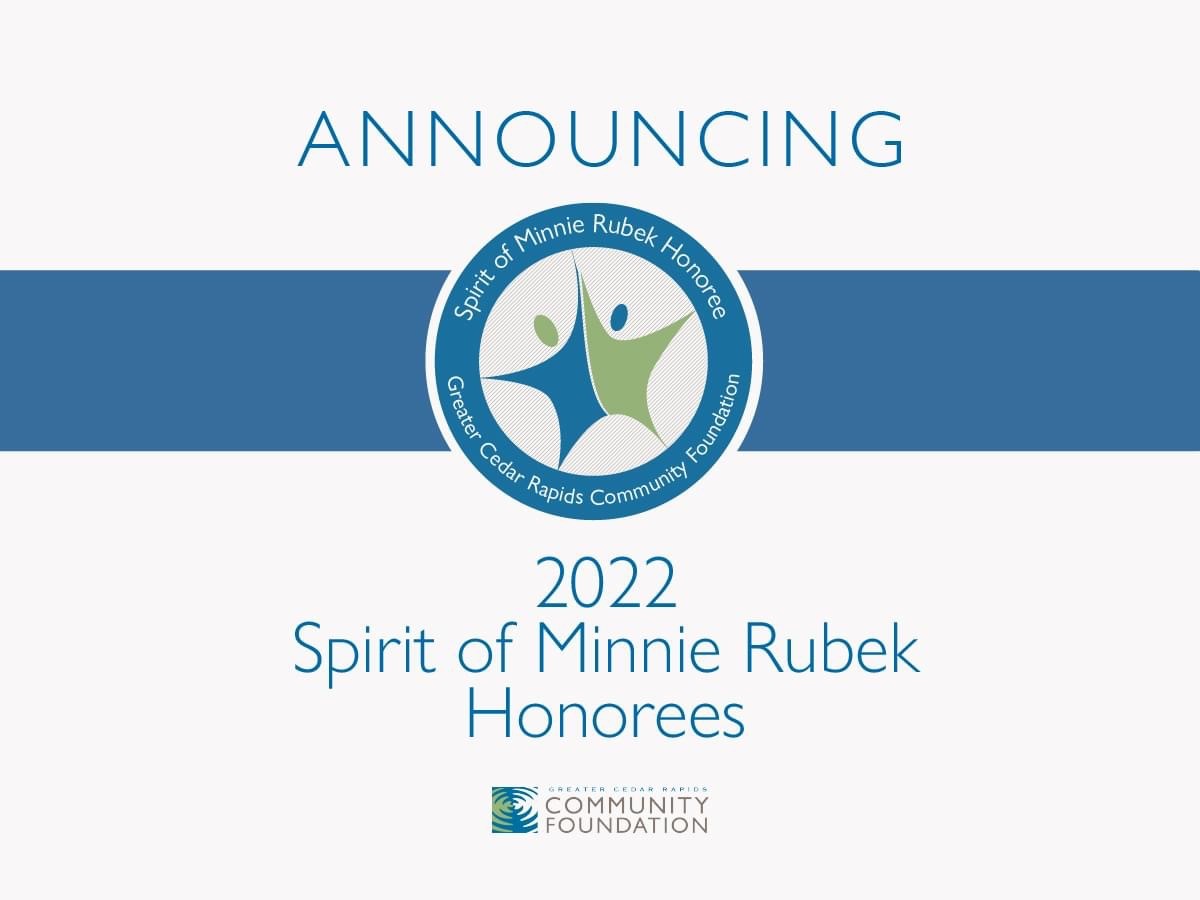 Kids First's Laura Martin Recognized as 2022 Spirit of Minnie Rubek Honoree